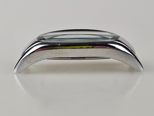 Activa Pink Pearl Oval Concave Glass Swiss 495494 Wristwatch Tested Working - Picture 10 of 11