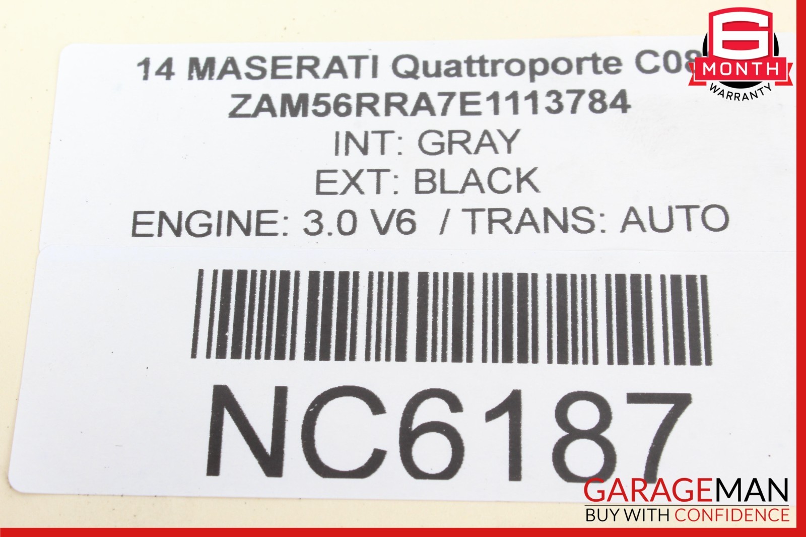 14-22 Maserati Quattroporte Front Right Side Window Regulator Motor OEM