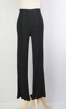 Authentic ISSEY MIYAKE Black Pleats Pants 240 pa33