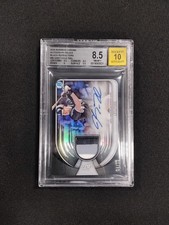 BGS 8.5 2025 Bowman Chrome Chrome Autograph Relics Kyle Teel #BCAR-KT Black /10