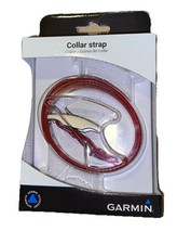 GARMIN 3/4-Inch Collar Strap for Garmin Delta Series Red new in box