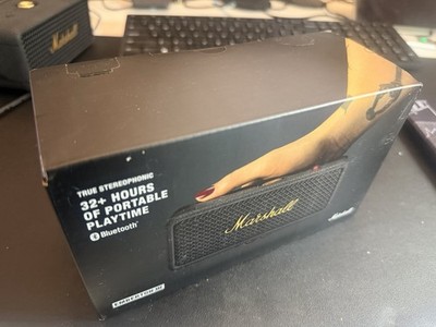 Marshall Emberton III Portable Wireless Bluetooth Speaker -Black & Brass - #2