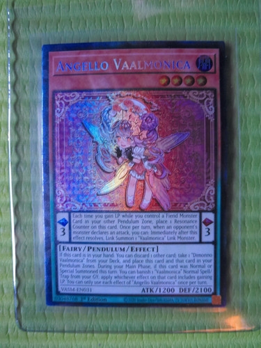 Angello Vaalmonica [Collector's Rare] VASM-EN031 YuGiOh Valiant Smashers card