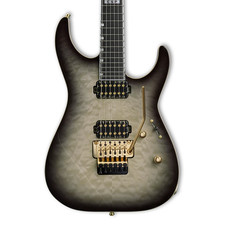 ESP E-II M-II QM Electric Guitar - Black Natural Burst - B-Stock