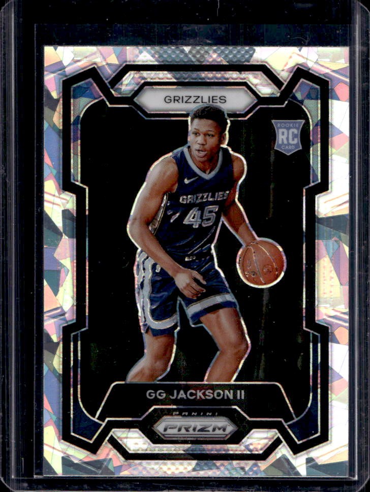 2023-24 Prizm GG Jackson II RC Prizms Ice Rookie #179 Grizzlies