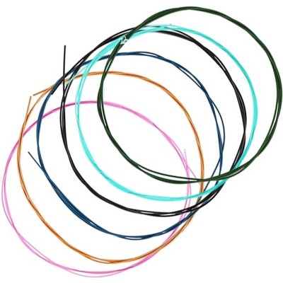 Gitarrensaiten Klassische Gitarre Nylon Legierung bunt Saiten Set 6 Stück