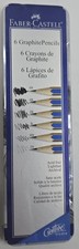 Faber-Castell Creative Studio 6 Graphite Pencils Set 2H HB B 2B 4B 6B Drawing