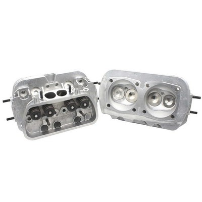 PAIR VW 42X37.5 DUAL PORT HIGH PERFORMANCE STAGE 2 PORTED HEADS, 90.5/92 BORE