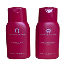 2x 250ml Etienne Aigner PRIVATE NUMBER women Bath & Shower Gel 🫧 Duschgel 🫧
