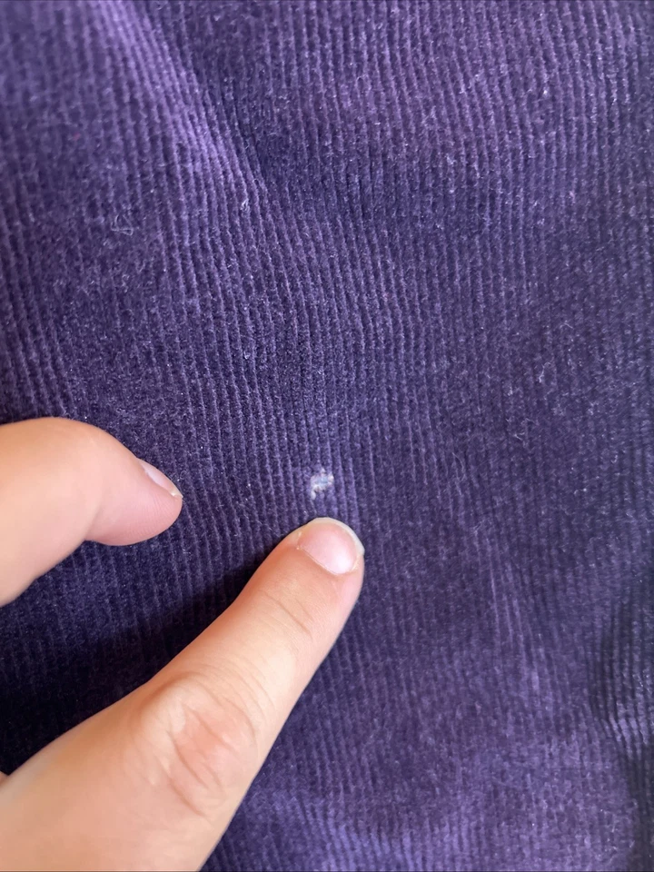 Pantalones de pana Gap Girlfriend ciruela púrpura talla 2 para mujer 28x26,5 Foto 4 de 4