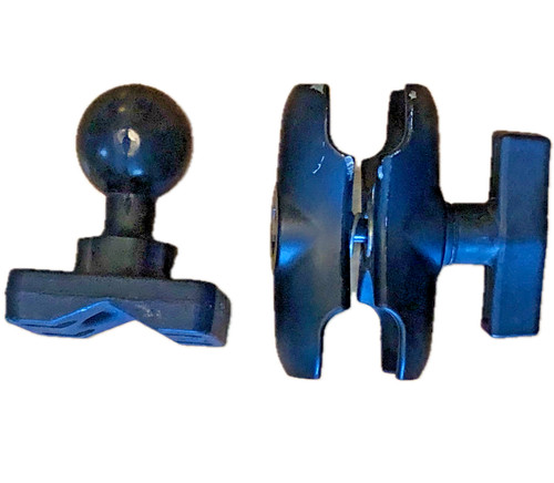 RAM-235-1U Double U-Bolt Mnt C Size & RAM-201U-B Double Socket Arm C Size (1.5")