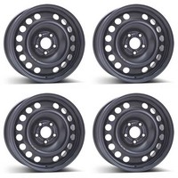 4 Alcar Stahlfelgen 6.0Jx15 Zoll ET49 5X110 FüR Opel Astra Combo Corsa Vectra 4E