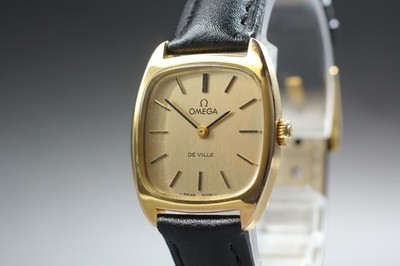 Vintage 1974 Omega De Ville Cal.625 Ref.511.0531 Damen Gold Zifferblatt...