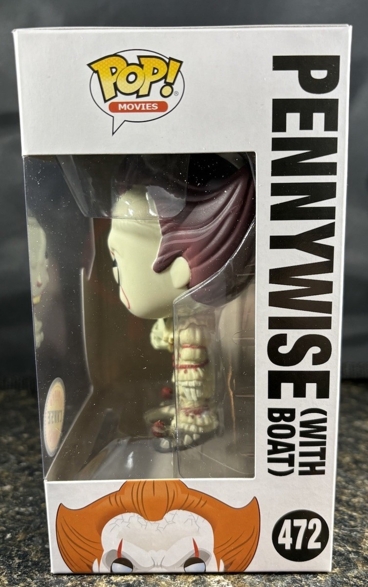 FUNKO POP IT PENNYWISE CHASE VARIANT WITH BOAT STEPHEN KING