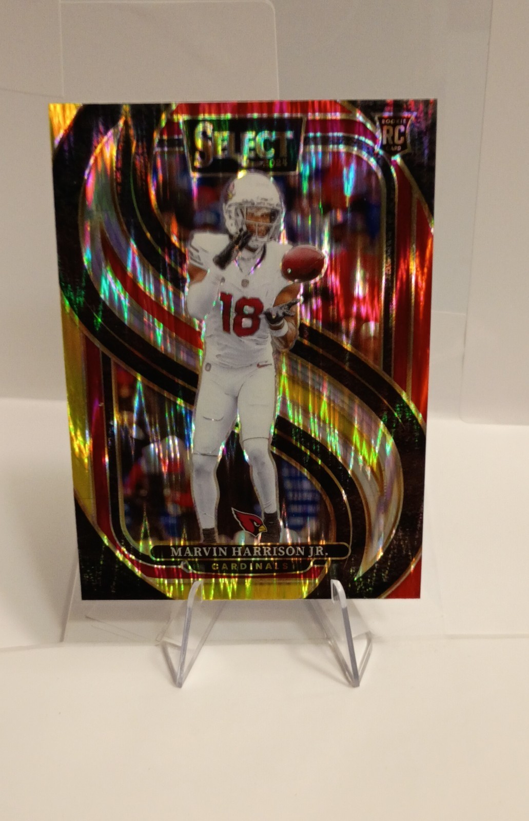 2024 Panini Select - Premier Level Marvin Harrison Jr. #115 Black & Gold...
