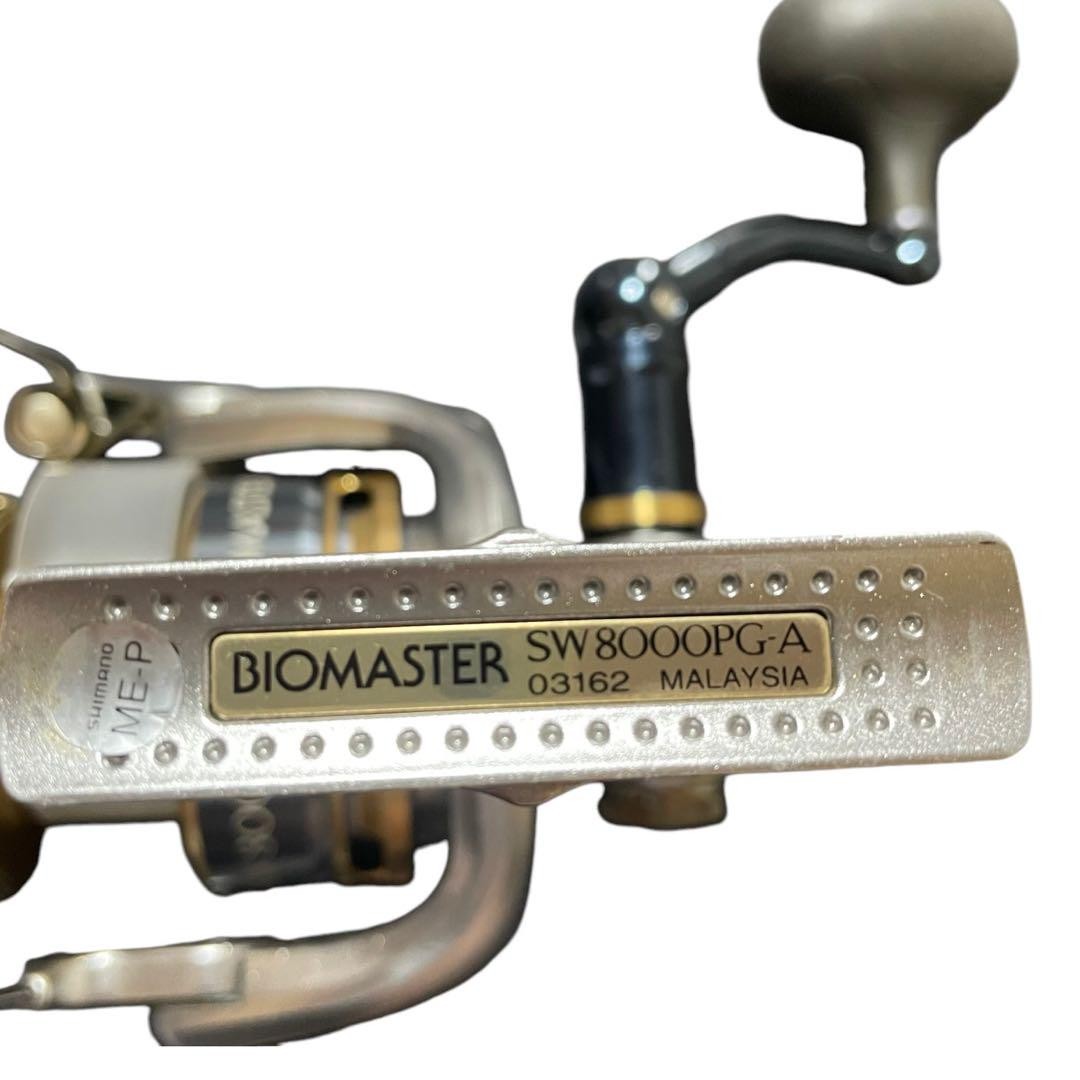 Shimano Biomaster SW8000PG-A Fishing Reel Used with