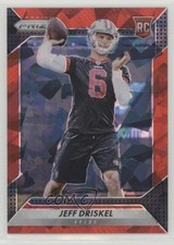 2016 Panini Prizm Rookie Red Crystals Prizm 52/75 Jeff Driskel #216 3c4