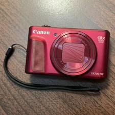 Canon PowerShot SX720 HS Digital Camera 20.2MP 40x Optical Zoom Red 90% NEW