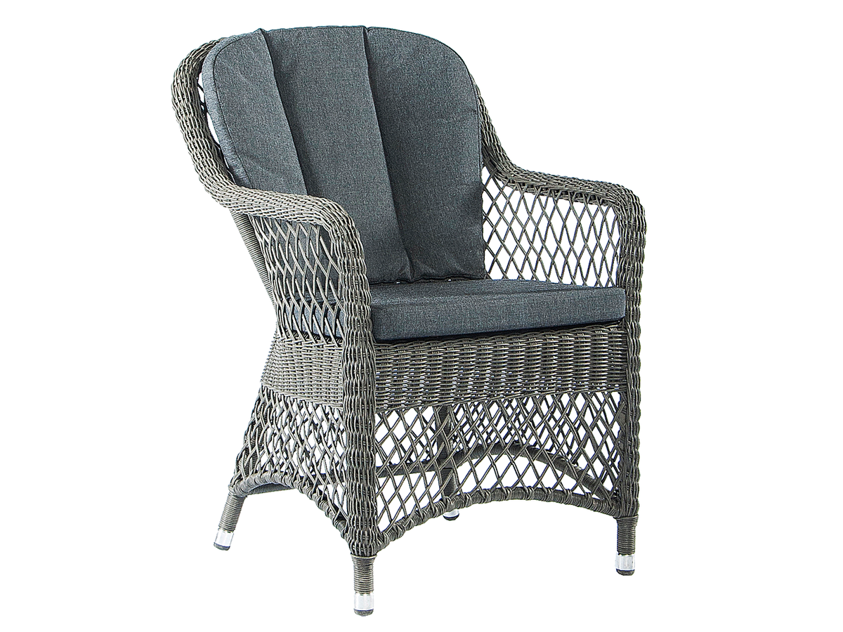 Alexander Rose Monte Carlo Charcoal Garden Chair Back Cushion only