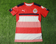 CAMISETA DE FUTBOL CHIVAS GUADALAJARA 2016/2017 ENTRENAMIENTO PUMA ORIGINAL TALLA S