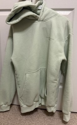 Comfrt Pastel Edit Green Pullover oversized Hoodie Women s XS Fleece Pockets