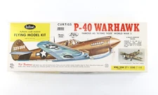 Guillow's #405 Curtiss P-40 Warhawk Flying Tiger Model Kit WWII Era New