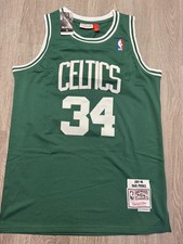NEW PAUL PIERCE BOSTON CELTICS green MITCHELL & NESS 2007-08 jersey L  LG (44)