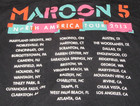 Maroon 5 2013 North American Tour Concert tee T Shirt Size M Medium Royal — photo 6