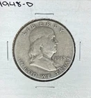 1948-D FRANKLIN SILVER HALF DOLLAR ~ NICE COIN ~ 90% SILVER