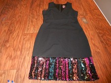 NEW with tags Vince Camuto womens dress size 6 lined sequins