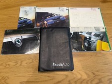 Skoda Fabia Owners Manual Handbook Wallet Pack 1999-2007 Free Uk Postage