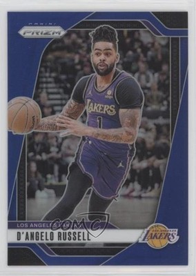 2024-25 Panini Prizm Blue Prizm 25/199 D'Angelo Russell #49 16zo