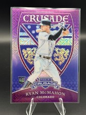 2018 Panini Chronicles - Crusade Ryan McMahon #15 Purple Mojo Prizm /99 (RC)