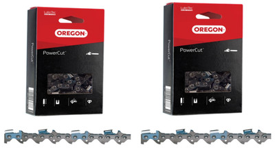 18'' 2-Pack Chains Fits Homelite, I4150B I4550B Super 240 TIMBERMAN 20LPX072G(2)