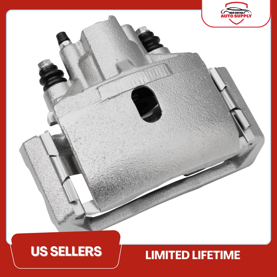 Pinça de freio traseira esquerda com suporte para 2004 - 2009 Dodge Ram 1500 Durango Aspen - Imagem 2 de 4