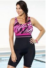 Aquatard de lycra onduladas Aquabelle Xtra Life para mujer