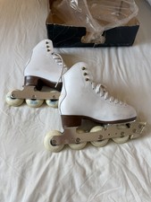 Graf 500 Off-Ice skates White Size 33 (UK Size 1) Used