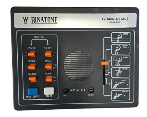 Binatone TV Master MK 6 Vintage Console | Boxed with Gun, Controllers & Manual