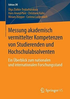 Messung akademisch vermittelter Kompetenzen von Studierenden Buch Springer VS
