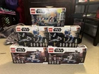 Lego Star Wars Clone sets Sealed Lot Of 5 Sets 501st 332nd.
