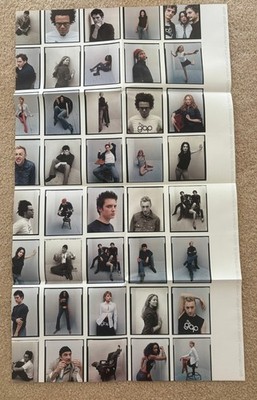 Gap Denim Poster 2001 Brittany Murphy ELIJAH WOOD Rachel Weisz ALAN CUMMING