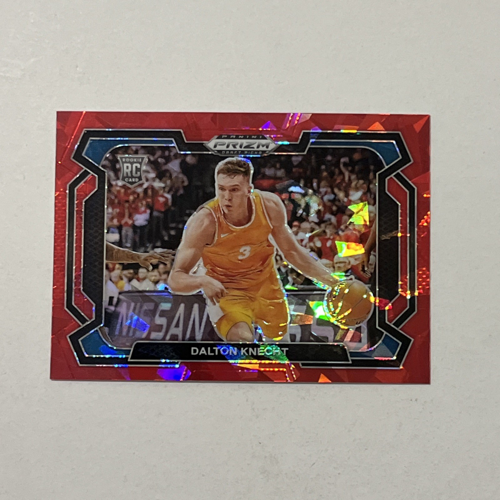 2024 Panini Prizm Draft Picks #50 Dalton Knecht Red Ice Prizm Variations (RC)