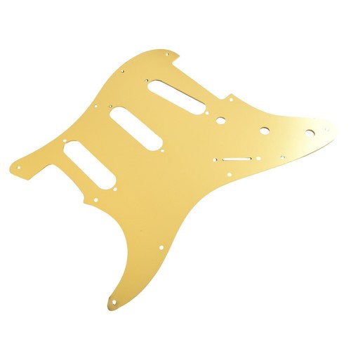 Protect Your Guitar with 11 Hole SSS Metal Guitar Pickguard Scratch Plate - Picture 12 of 31