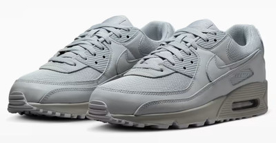 Size 7.5M/9W - Nike Air Max 90 Triple Grey (NO BOX) mens CN8490-001