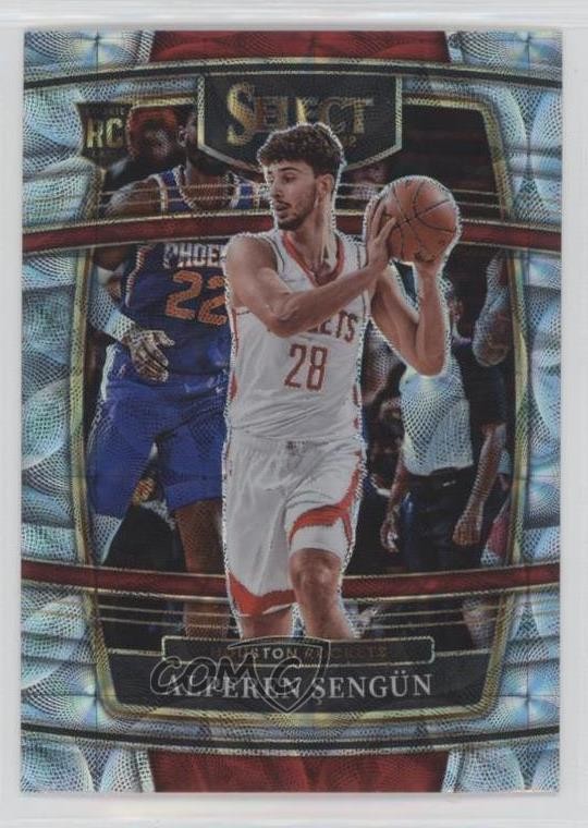 2021-22 Panini Select Concourse Scope Prizm Alperen Sengun #19 0x49