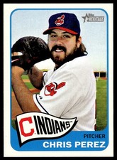 Chris Perez 2014 Topps Heritage #239 Cleveland Indians 27138 Baseball Card