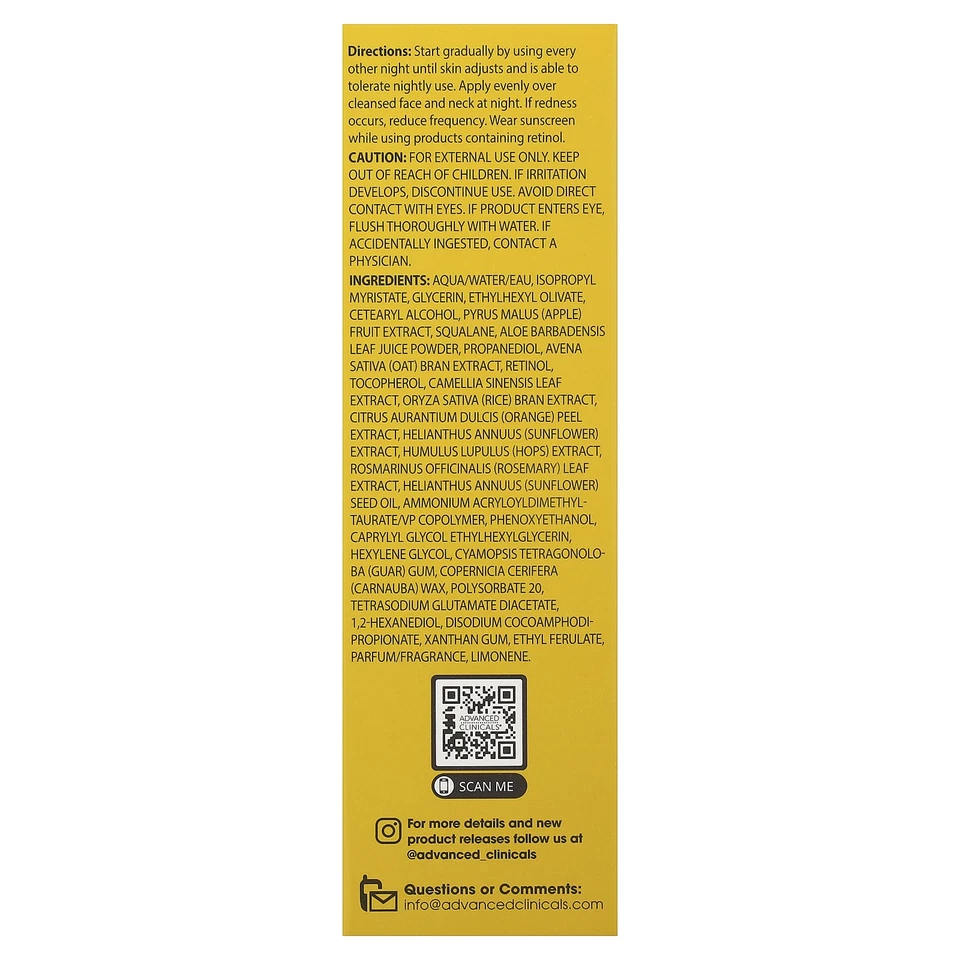 Suero antiarrugas Retinol, 1,75 fl oz (52 ml) Foto 3 de 3