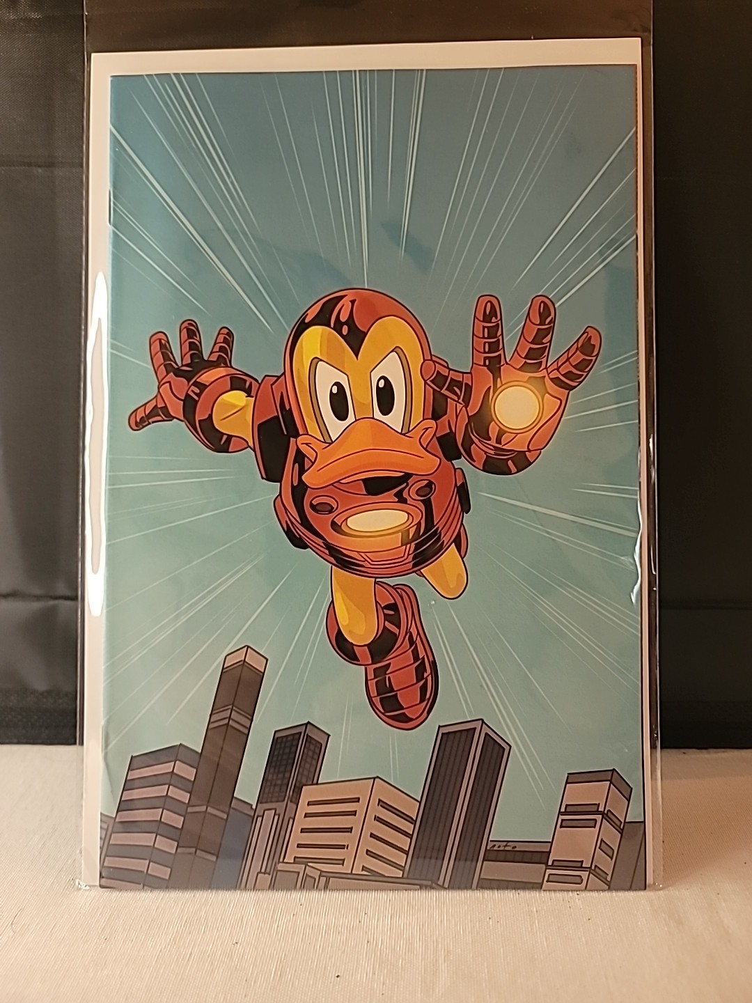 Marvel Disney What If Donald Duck Became Iron Man 1 1:100 Variant Nm 2025