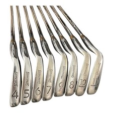 Spalding Elite Plus 4-9 Iron Set  10  11 Wedge Lite Plus Steel Medium Flex RH