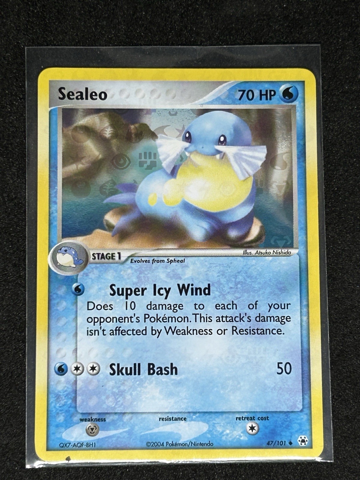 Sealeo 47/101 Reverse Holo Uncommon EX Hidden Legends Pokemon Card